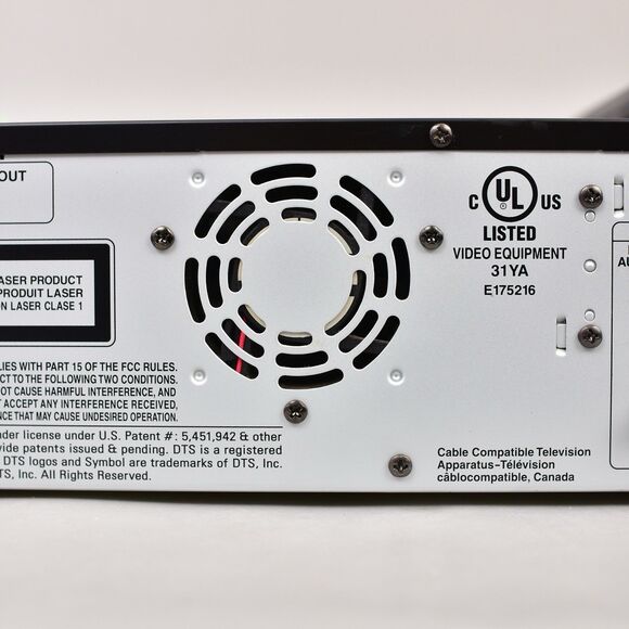 TESTED TOSHIBA D-VR660 HDMI DVD RECORDER/VCR COMBO VCR NOT WORKING - Picture 8 of 11